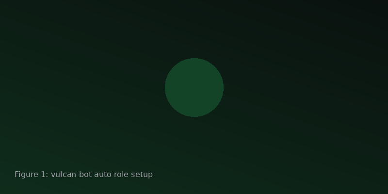 Role mapping screen for Vulcan bot auto role setup in a Discord token-gated community